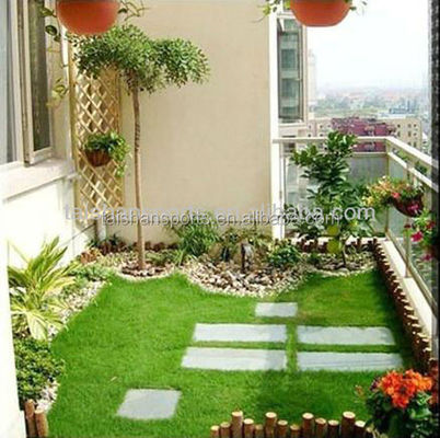 品質  40mm Playground Artificial Grass With Dtex 11600 And 18900 Density Used For Landscape Decoration 工場