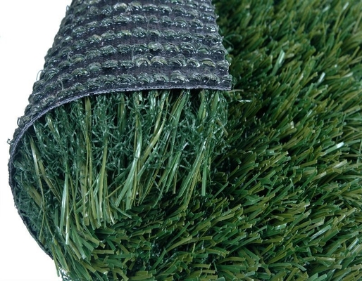 60mm スタイルの高さ フットボールの人工芝 Astroturf 140 Stitches/M 弾力的な人工芝