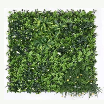 緑色 PE 人工草壁パネル 屋外 100cm*100cm