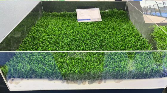 スポーツ用競技場用 衝撃吸収マット付き 埋め込まない人工芝