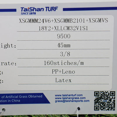 裏庭、庭、パティオ、道路用の45mmパイル高、5色、非方向性人工芝