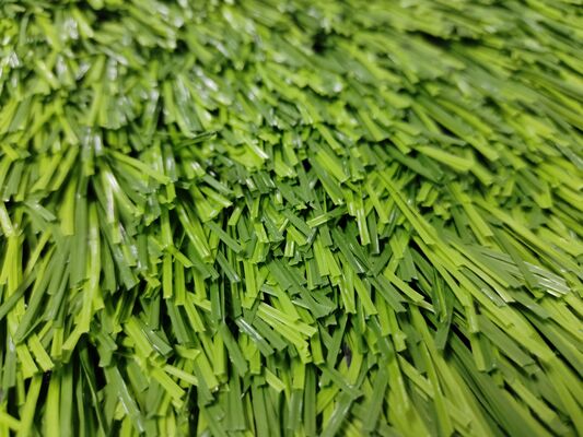 スポーツコートやスタジアム向けの40mmパイル高、UV耐性、FIFA認証サッカー用人工芝